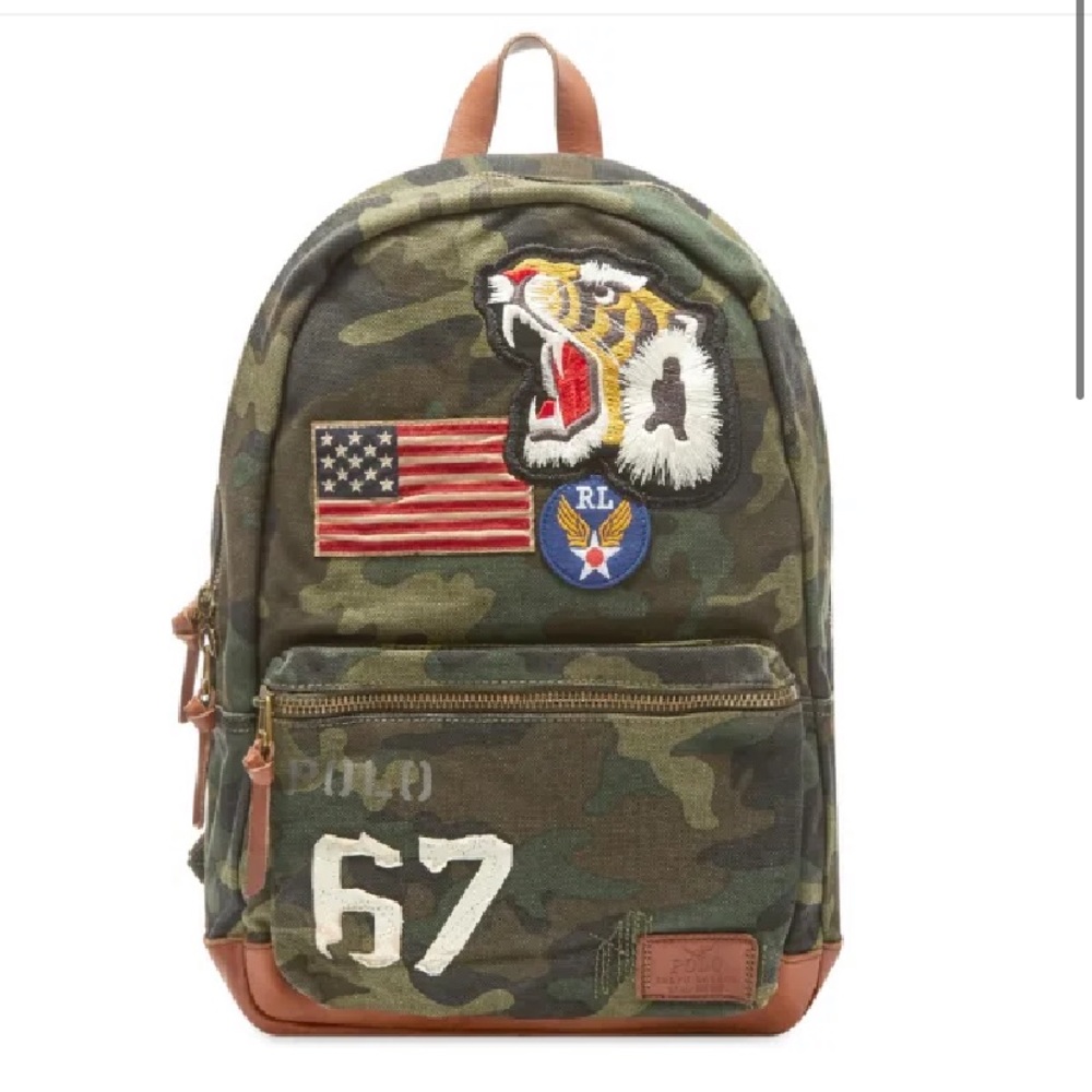 Ralph Lauren patchwork book-bag - Picture 1 of 3